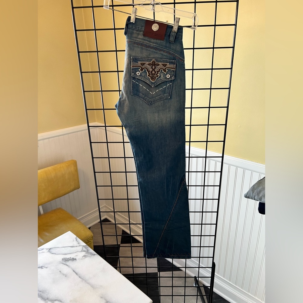 Antik Flared Denim with a ton of details!